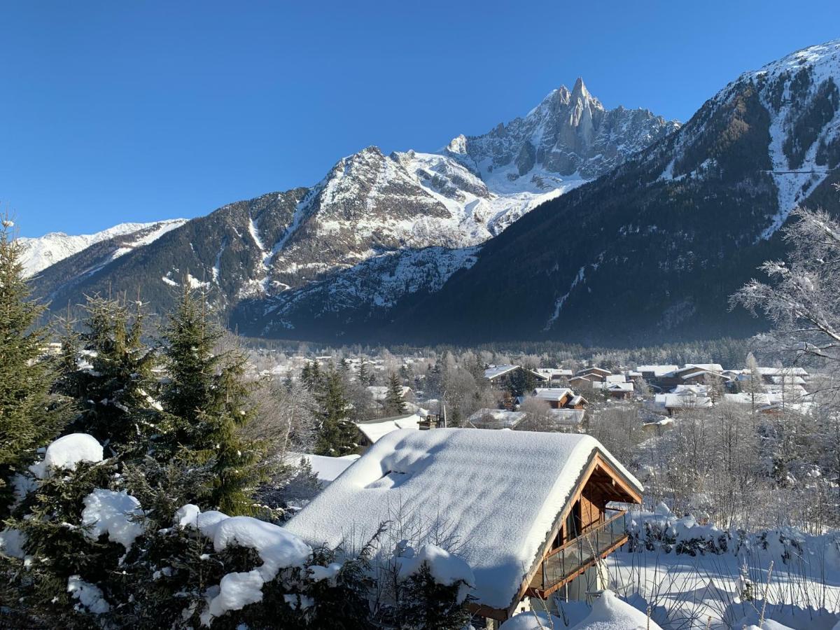 Chalet Le Point De Vue Chamonix Exteriér fotografie